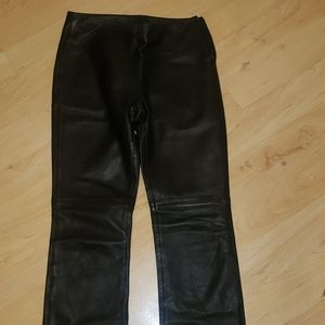 Leather pants
